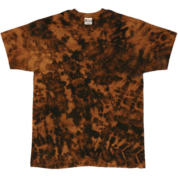 Official Store - Wholesale T-Shirt - Men's - Brown Subtractive Tie Dye Men's T Shirt