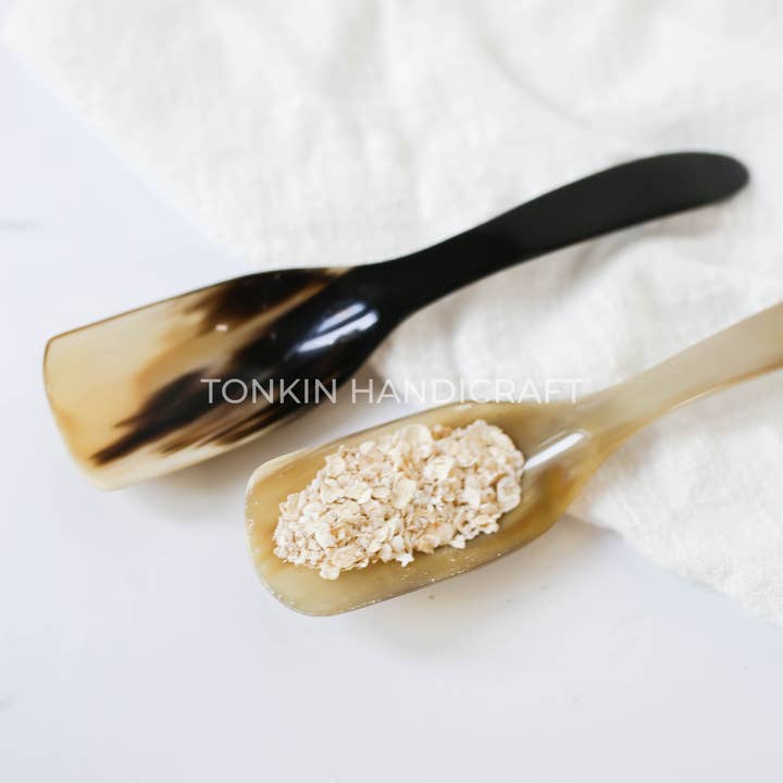 Tonkin Handicraft - Wholesale Kitchen spoon - Horn Spoon 107