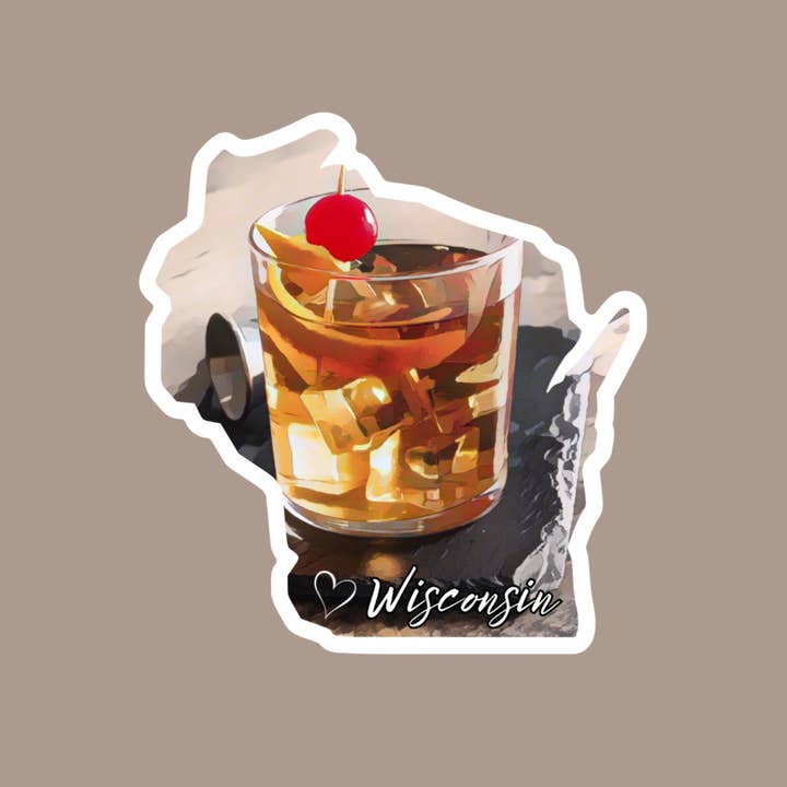 Wilderness Adventures - Wholesale Sticker - 3.95WI Old Fashion Sticker1