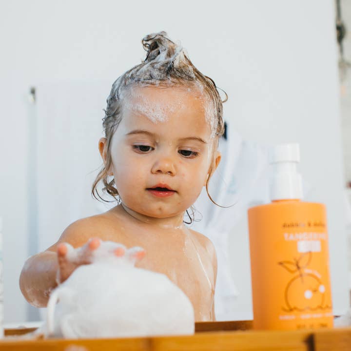 Dabble & Dollop® - Wholesale 2-in-1 Shampoo & Body Wash - Baby - Tear-Free Shampoo, Body Wash, & Bubbles - Tangerine5