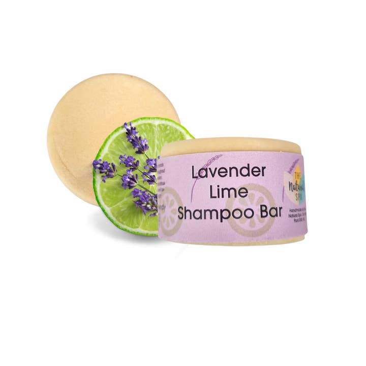 Lavender and Lime Shampoo Bar - Suitable for all hair types for wholesale by The Natural Spa Cosmetics
