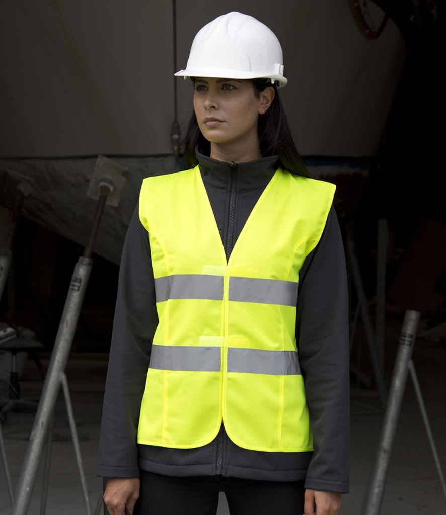 Pierre Francis - Wholesale Outerwear Vest - Women's - Result - Core Ladies Hi-Vis Vest0