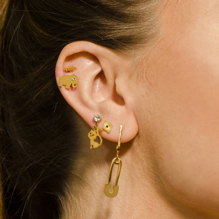 FREE 2-Pair Stud Earrings Set for wholesale by HACKNEY NINE