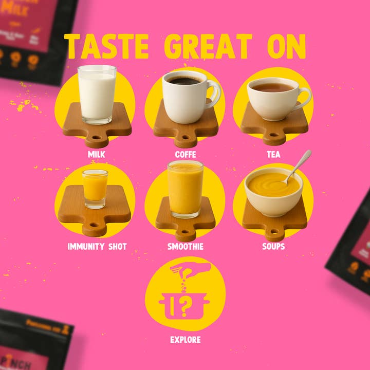 The Pinch - World Spice Blends - Wholesale Dried Spice Mix - Golden Milk - 400g3