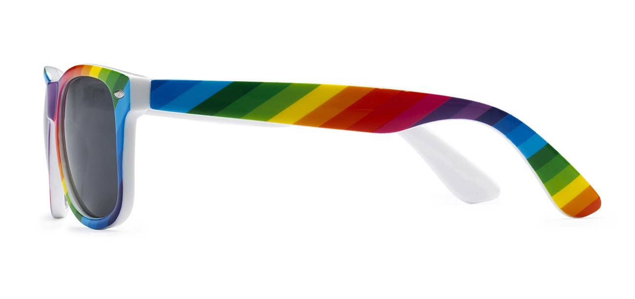 Luna Sunglasses - Wholesale Sunglasses - Unisex - RETRO REWIND WF01-RNB RAINBOW SUNGLASSES2
