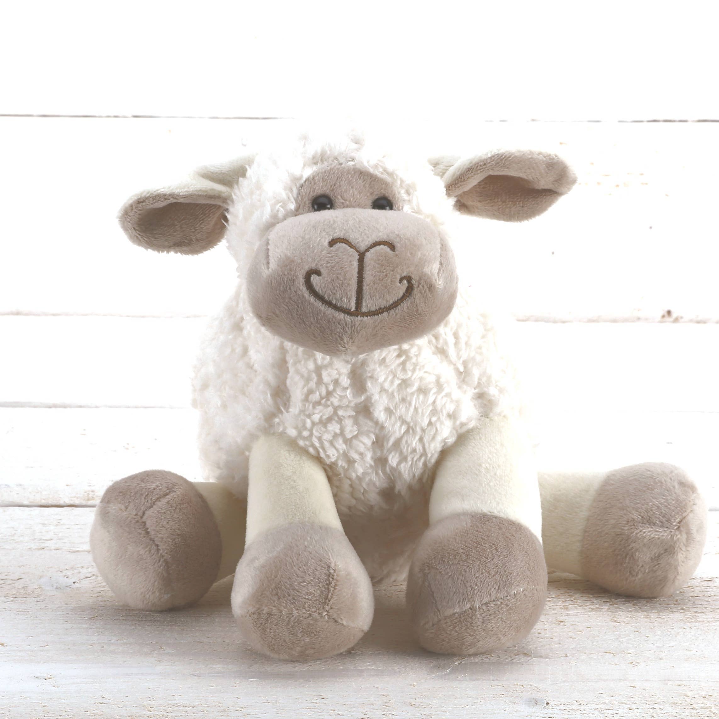 Jomanda Soft Toys & Accessories - Wholesale Knuffels - Kinderen en baby - Kleine witte knuffelknuffel van schapen, 18 cm1