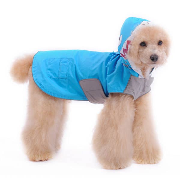 Dogo Pet - Wholesale Pet Raincoat - Dog - Shark Raincoat3