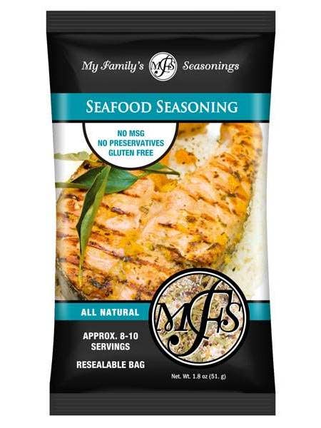 My Family's Seafood Seasoning (Individual Case) for wholesale by My Family's Seasonings, LLC