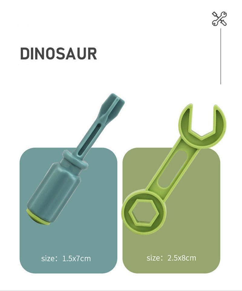 KiddieKickz - Wholesale Toy Car/Truck - Kids - Children's Dinosaur Construction Vehicle Excavator DIY Toys7