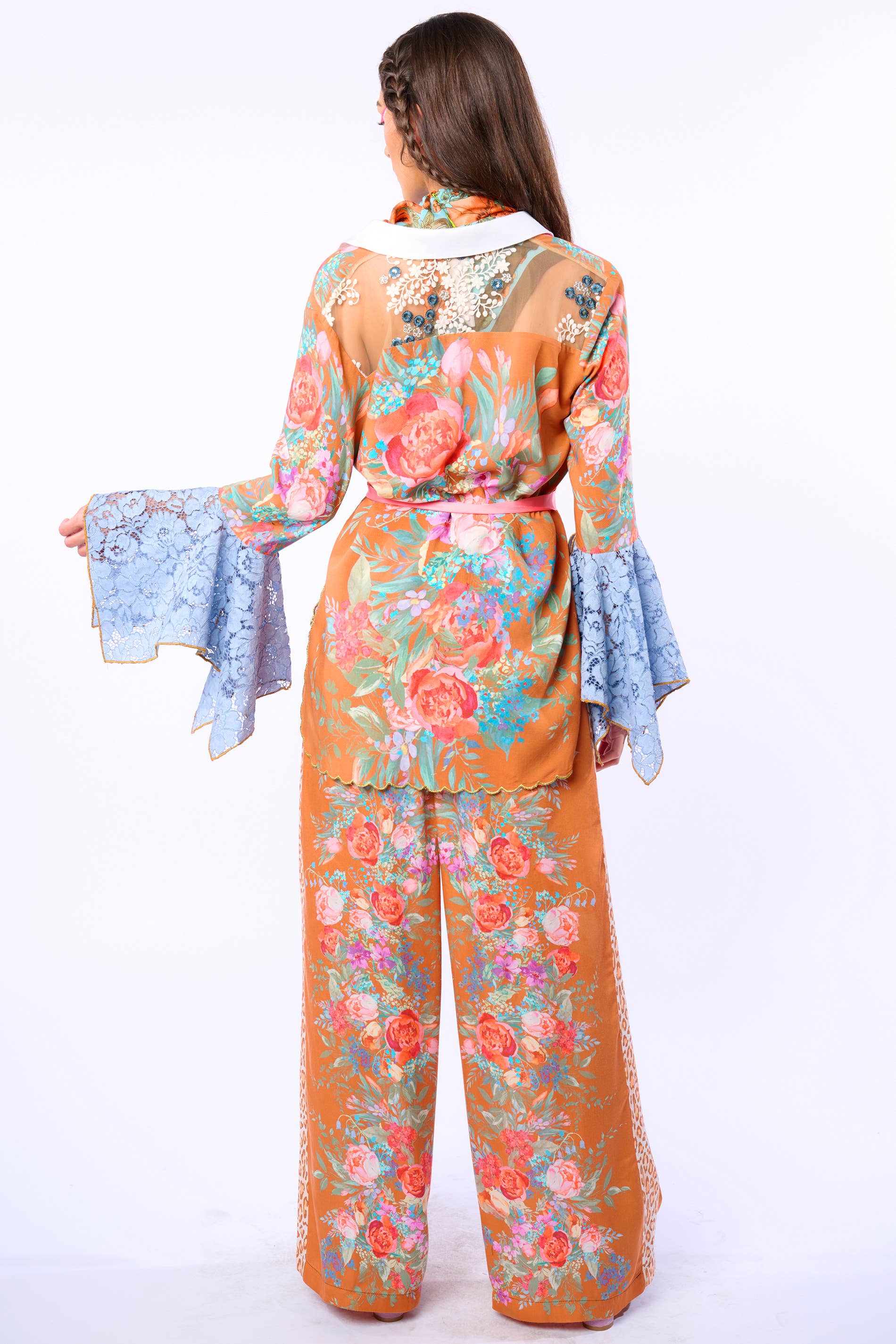 Kobberroseprint Valentina Skjorte for engroshandel på Faire28