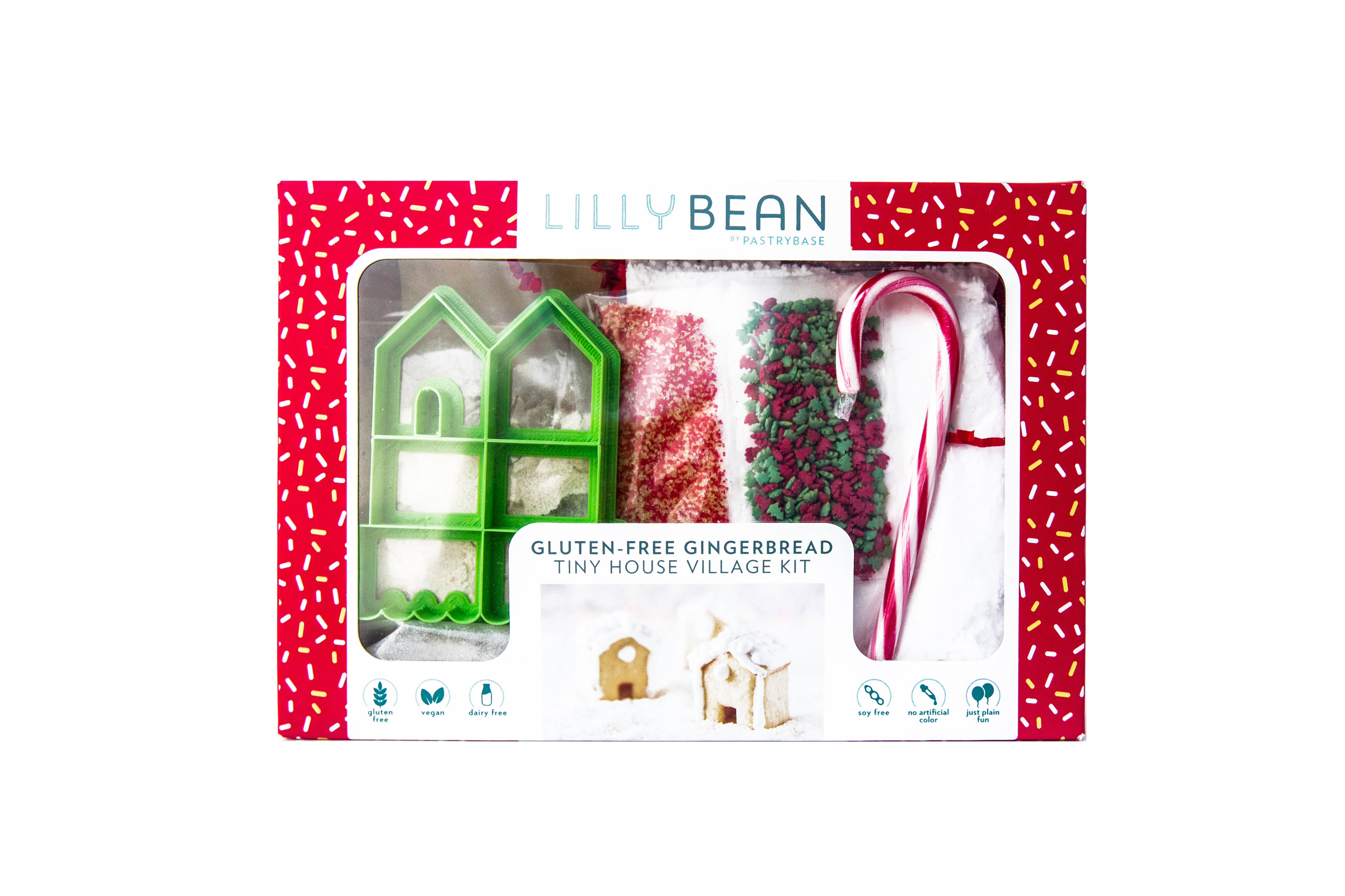 LillyBean Baking - Wholesale DIY food kit - Gingerbread Tiny House Baking Kit (Vegan & Gluten-Free)