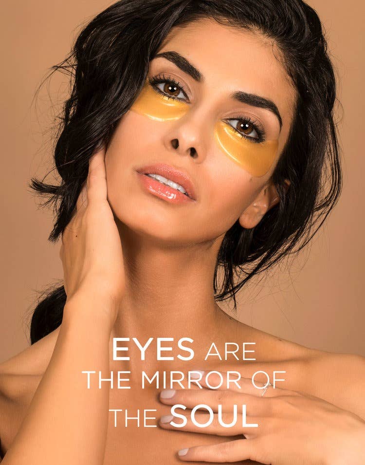 Hadaka Beauty – Engroshandel Ansigtsmaske – Hadaka Beauty 24K guld collagenmaske sæt – til ansigt, øjne og læber3