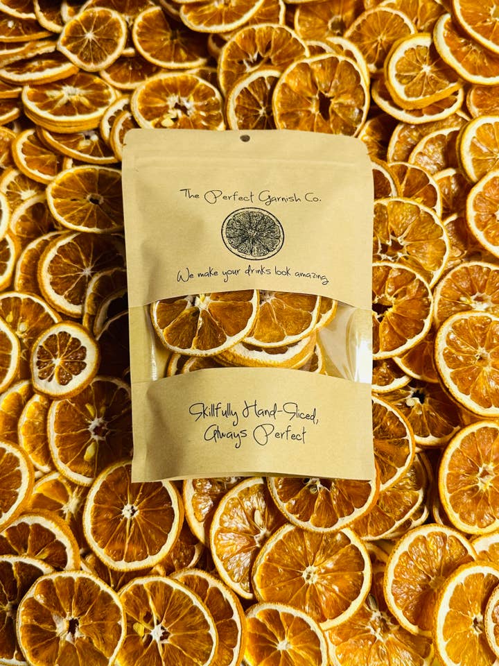 Oranges (10 Slices) for wholesale by The Perfect Garnish Co.