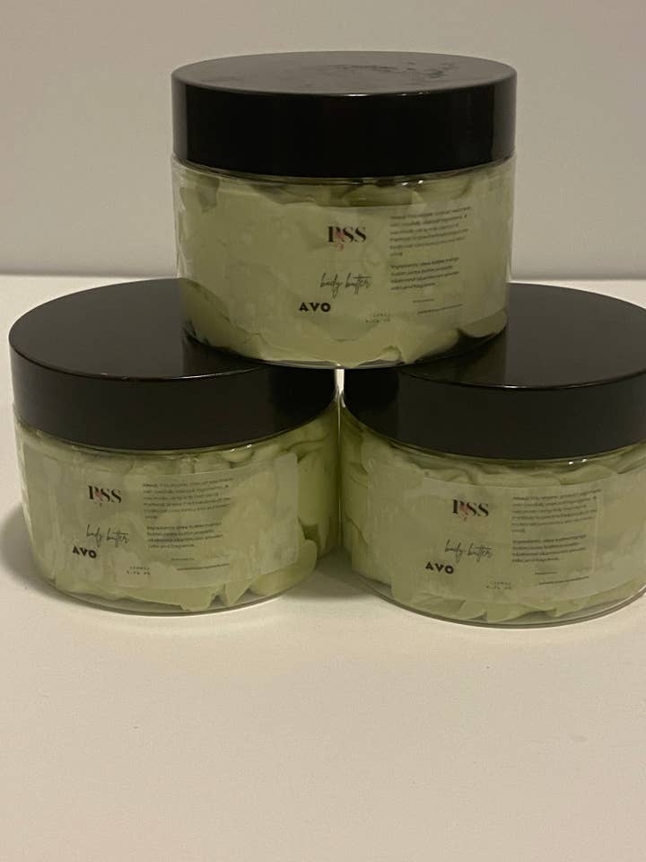 Avo Körperbutter für den Großhandel von Petalsoftsoaps