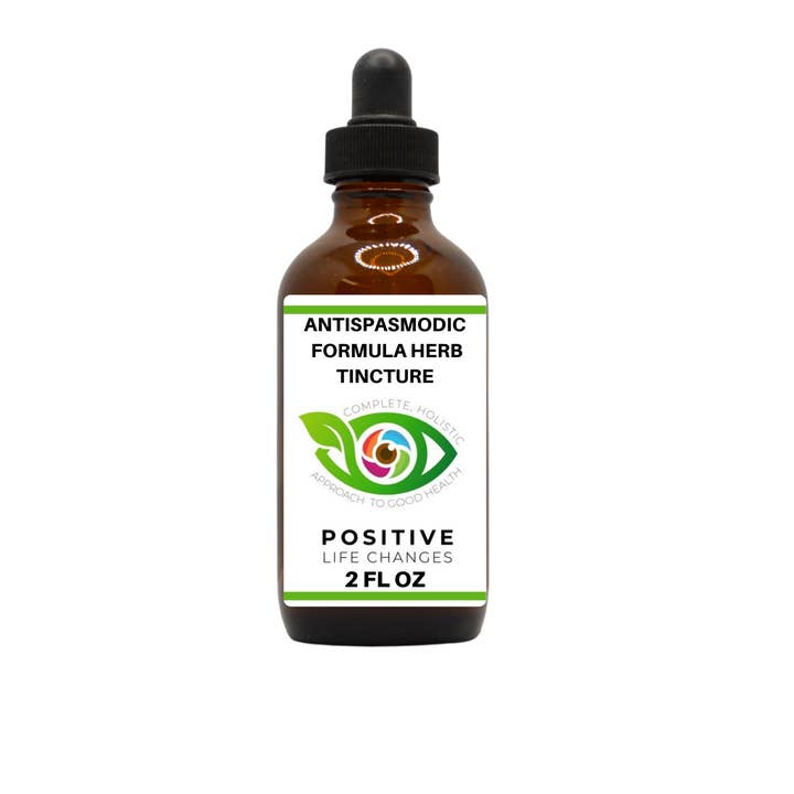 Tintura a base di erbe con formula antispasmodica per la vendita all'ingrosso da parte di Positive Life Changes, LLC