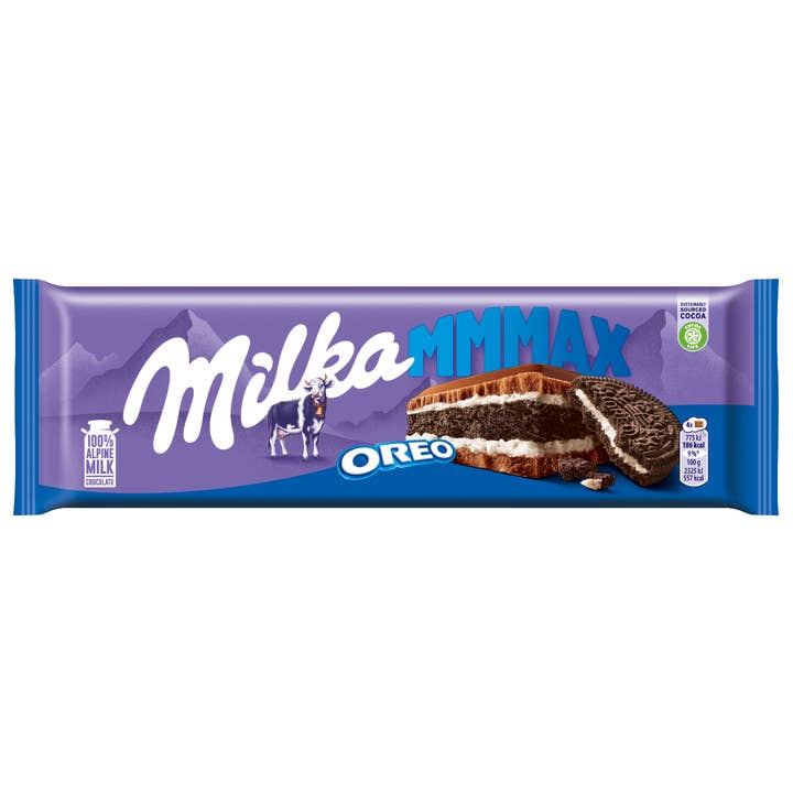 Global Bite Co - Wholesale Chocolate Bar - Milka & Oreo Max 300g (European)