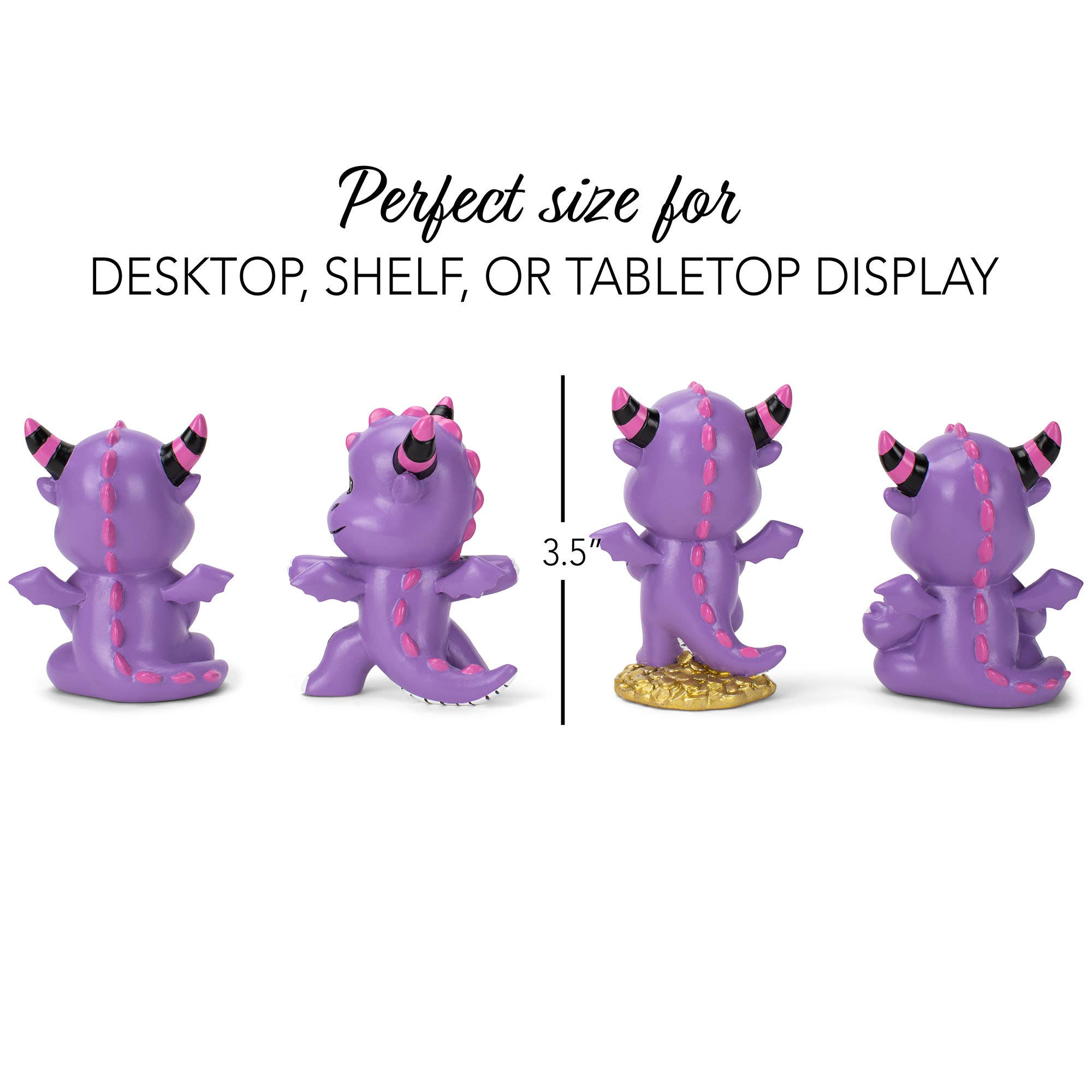 EAST AVENUE - Wholesale Decorative Figurine - Figurine 4-Pc Set Dragon Yoga Poses2