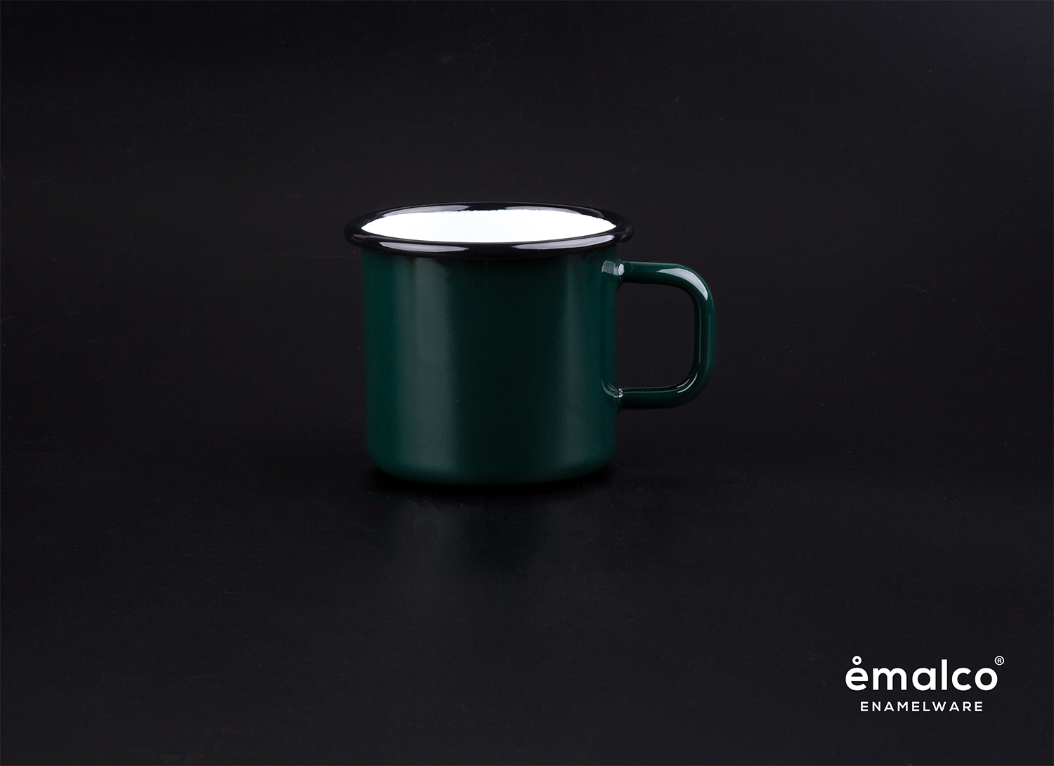 Emalco Enamelware - Wholesale Coffee Mug - 13.2 oz Custom Enamel Mug with Your 2 Designs - 96 pcs7