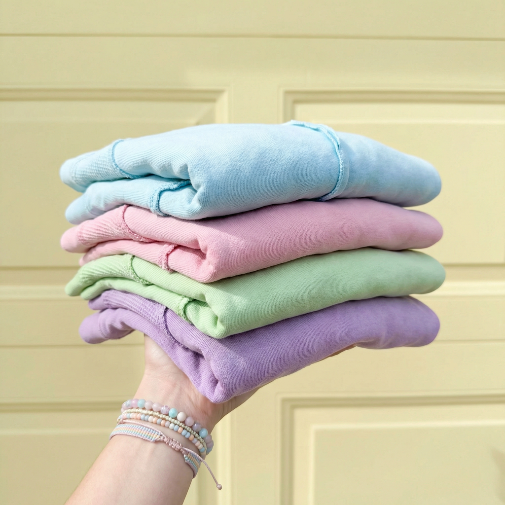 JadyK - Wholesale Knit Top - Women's - Spring 2026: Daisy Waffle Ash Wash Top5