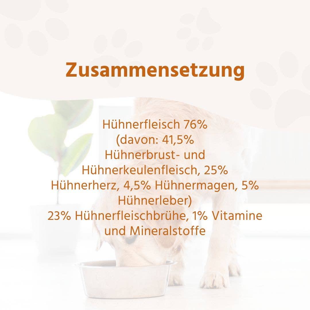 WILDFANG - Wholesale Voer - Hond - WILDFANG Pure kip natvoer - BARF-kwaliteit4