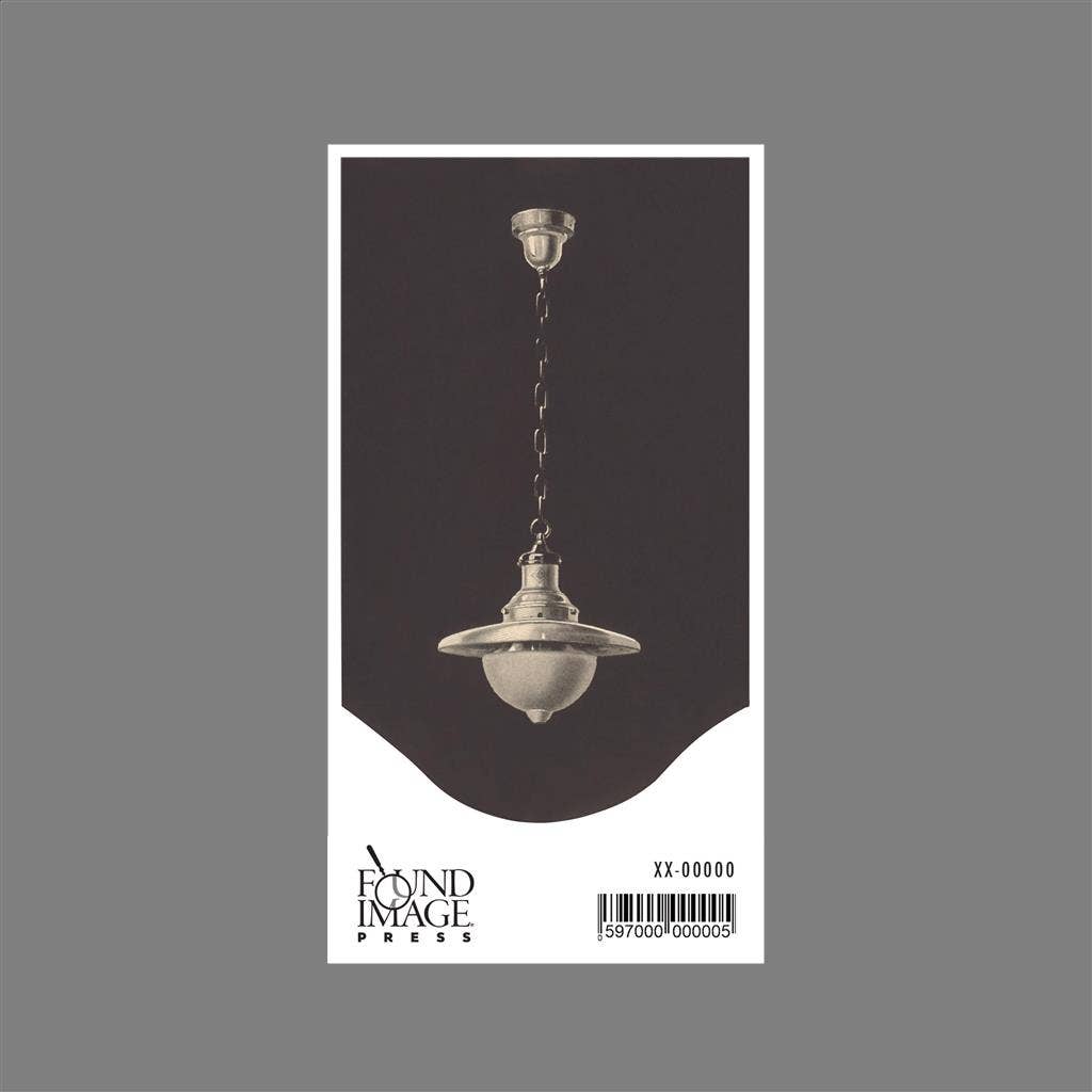 Found Image Press - Wholesale Sticker - Sticker AD-592 Ceiling Light Fixture1