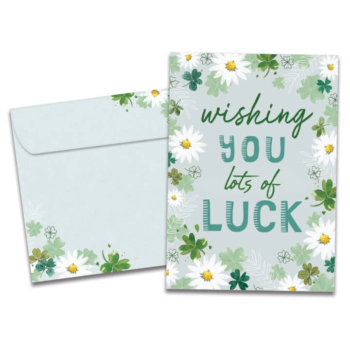 Wishing You Luck Good Luck 6 Pack 21573 for wholesale by Tree-Free Greetings