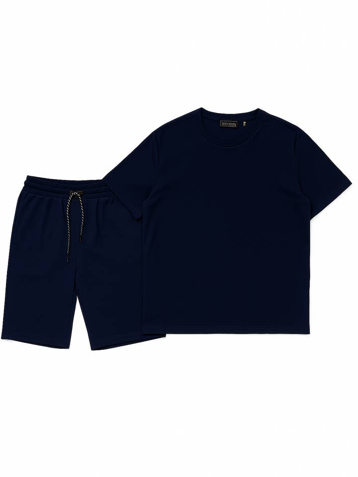 Amorica NYC - Wholesale Activewear Set - Men's - Men’s Everyday Luxe T-Shirt & Short Set2