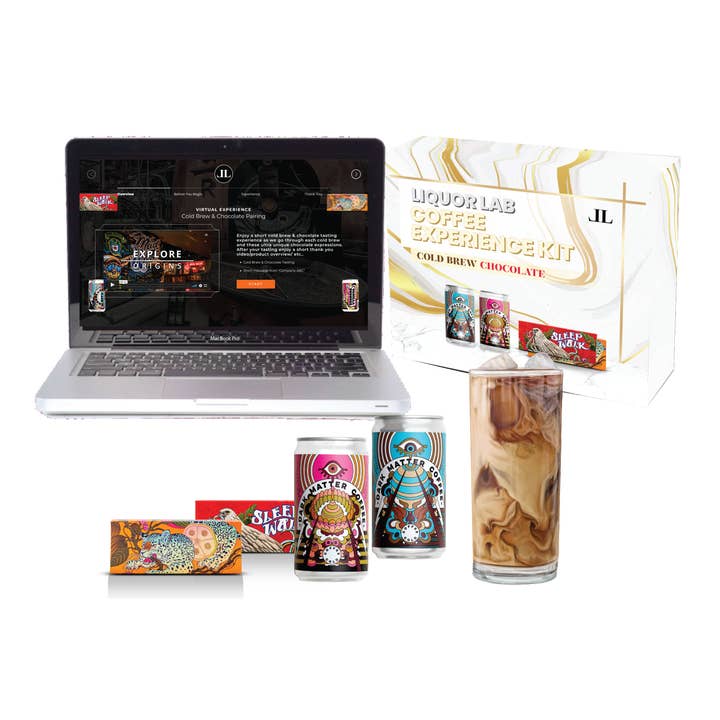 Kit d'expérience Cold Brew & Chocolate pour la vente par Liquor Lab