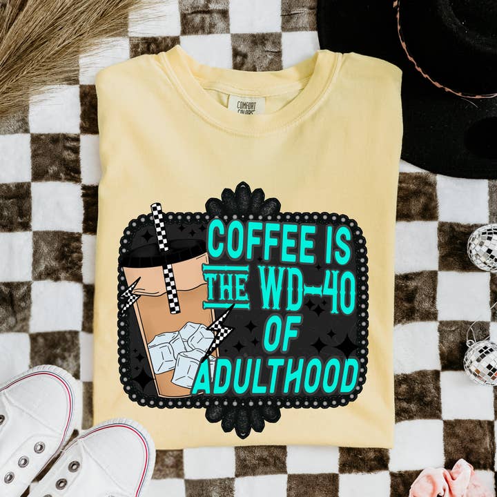 COFFEE WESTERN FUNNY (GRAFISK TEE) för wholesale av TOP T