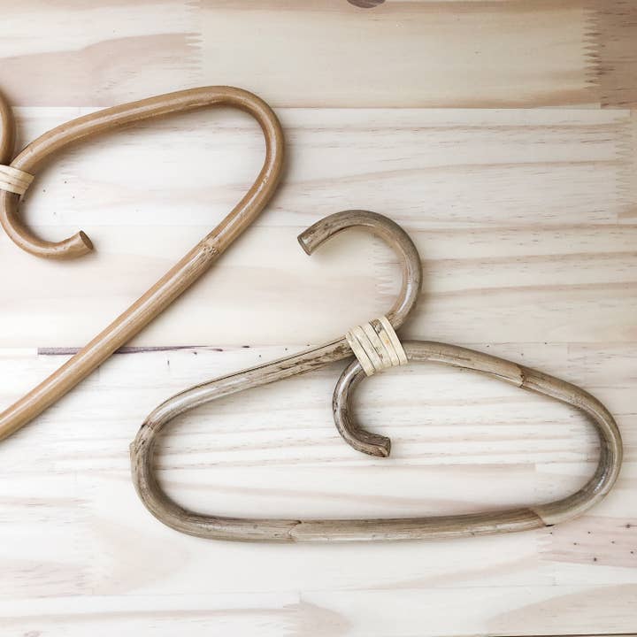 Rattan Baby Hangers for wholesale by Little Wears
