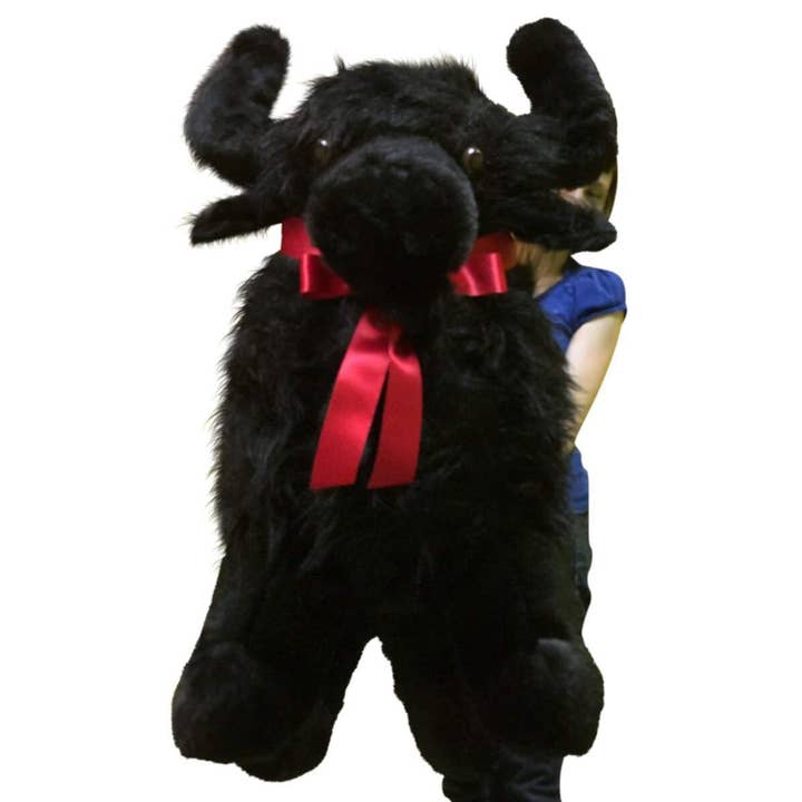 Big Plush - Wholesale Stuffed/Plush Toy - Kids & Baby - American Made Giant Stuffed Black Buffalo 44 Inches Soft Big6