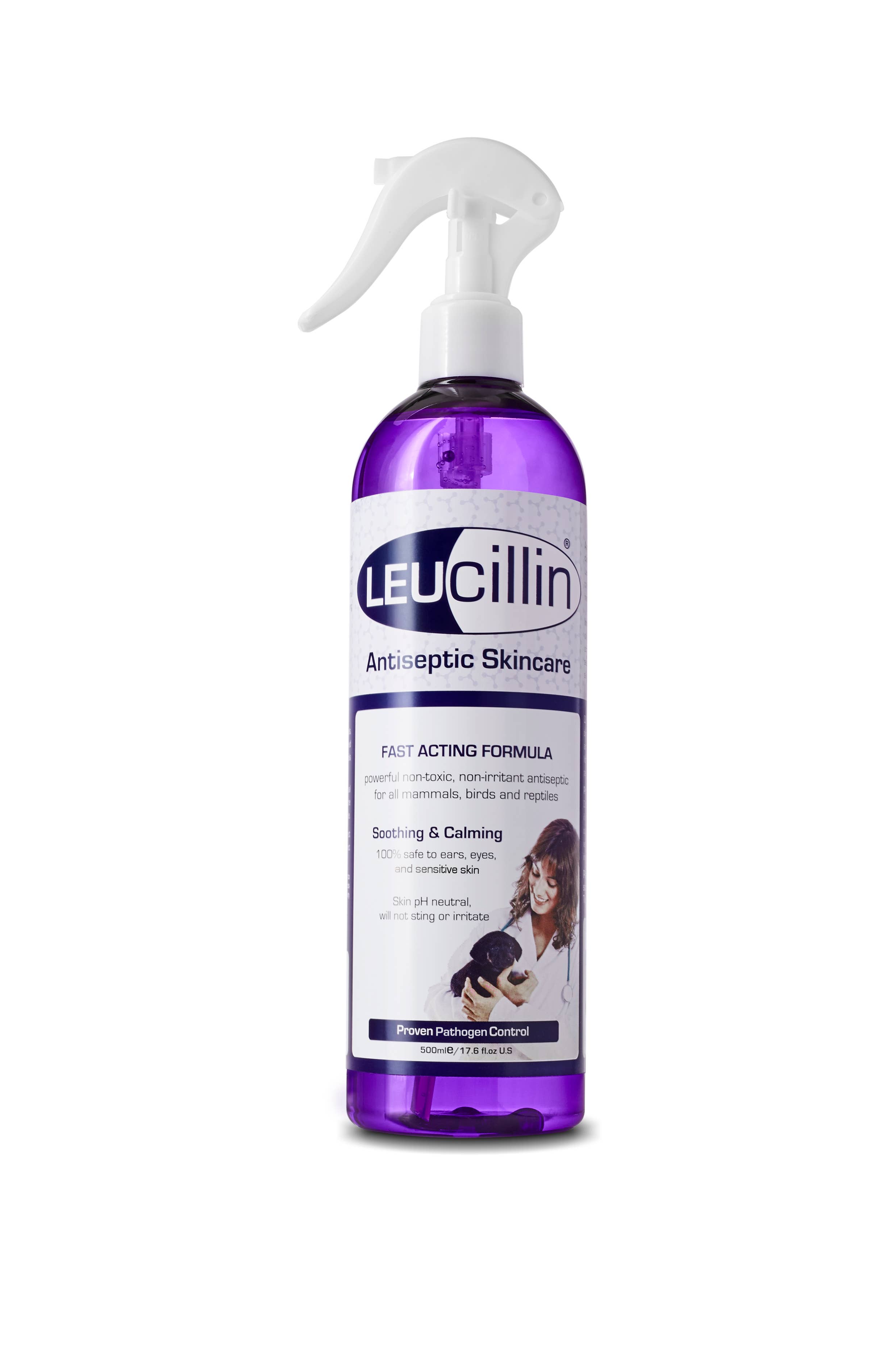 Leucillin – wholesale Pet spray – Cat/dog – Leucillin Pet Antiseptic Spray Retail Starter Pack4