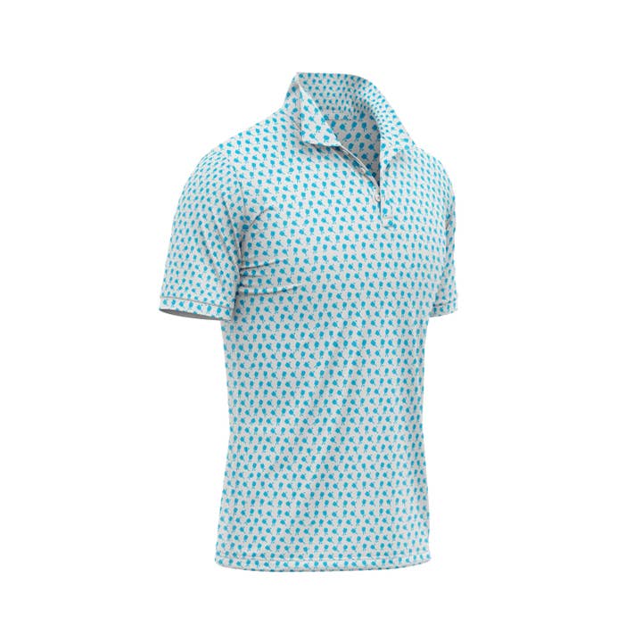 Pickleball Prestanda Pikétröja Vit för wholesale av Swinton