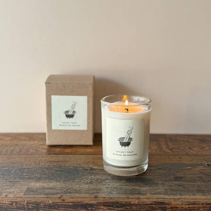 Species by the Thousands - Venta al por mayor Velas en tarros - Vela perfumada de soja ahumada hecha a mano