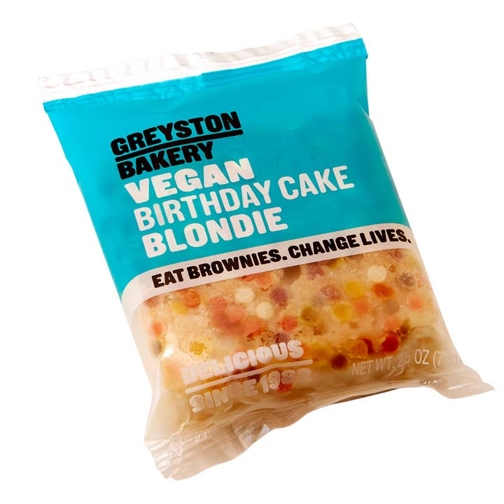 Greyston Bakery, Inc. - Wholesale Brownie - Vegan Birthday Cake Blondie 24