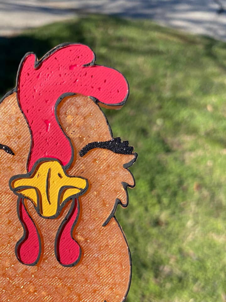 Glam Chicken Car Freshie for wholesale by South Texas Siren