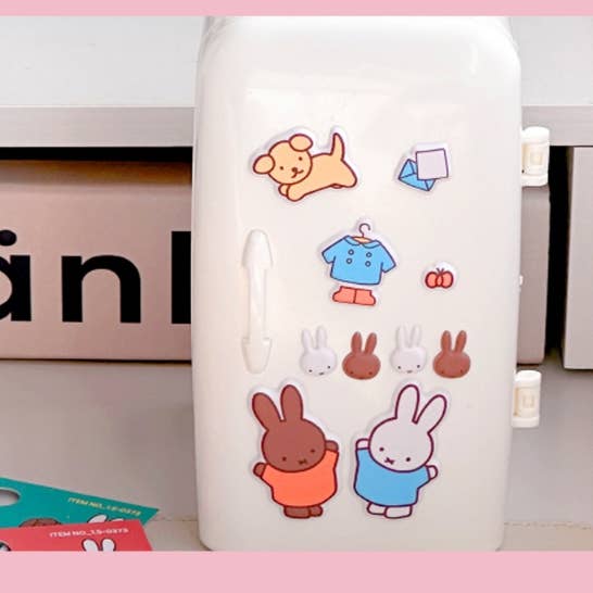K_Wonderland - Wholesale Sticker - Miffy Soft Cushion Sticker Pack