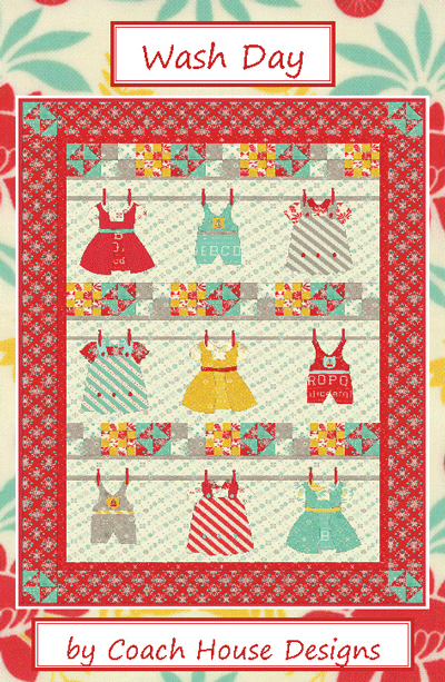 Coach House Designs - Wholesale Quilt - Wash Day Quilt Pattern1