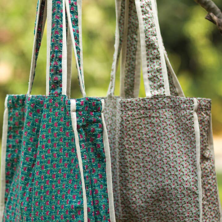 Sevya Handmade – Engroshandel Tote bag - Dame – Kantha indkøbsnet fra Sevya Handmade8