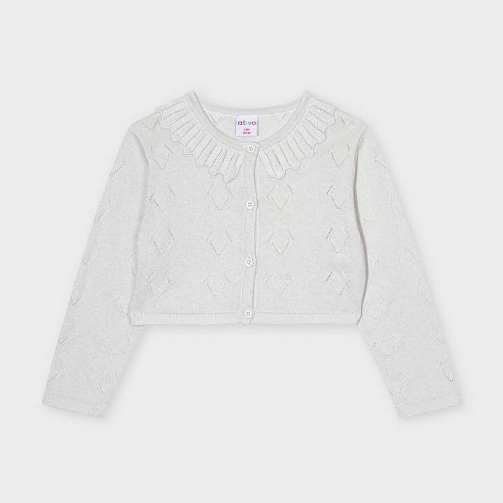 BG-XH9042-12 - Boléro Tricot pour Filles Bébé pour la vente par Ativo Kids