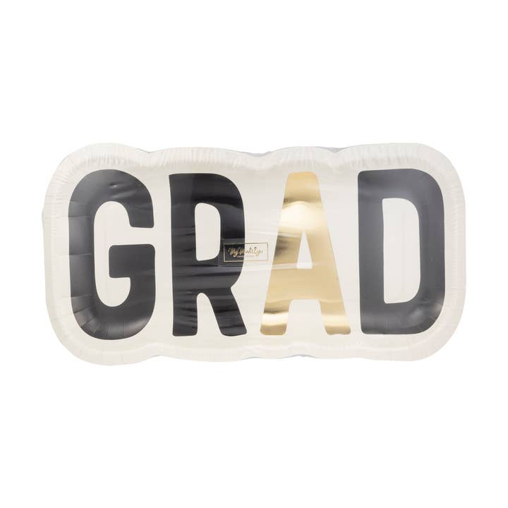 My Mind’s Eye - Wholesale Disposable Plate - GRD1044 - GRAD Shaped Paper Plate