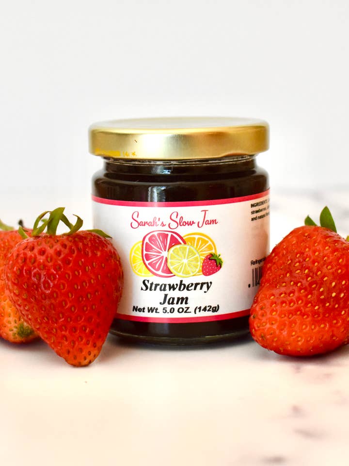 Strawberry Jam Mini for wholesale by Sarah's Slow Jam