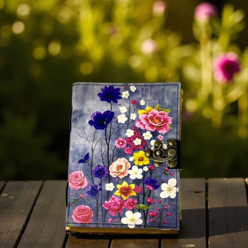 Leatherooze - Vente Journal intime - Journal en cuir fait main Livre des Ombres1