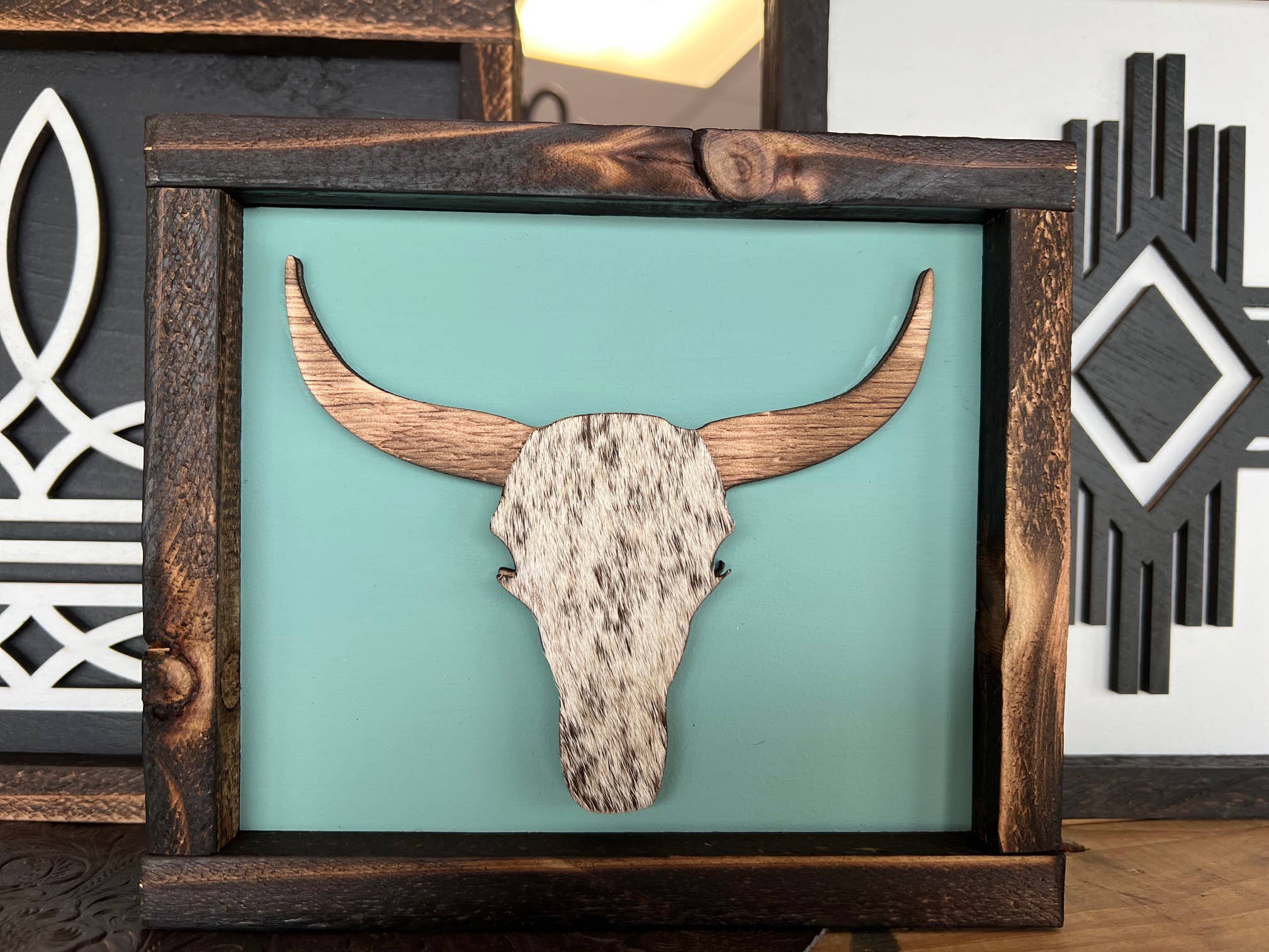 Twisted Iron Wholesale - Wholesale Wall Accent - Small bullskull decor 2