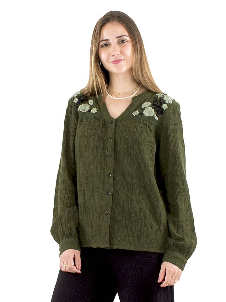 Blouses-WOMEN-CH17834 for wholesale by Coline