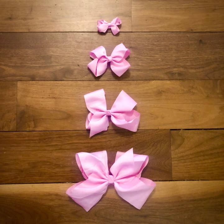 Wellington Design Co. - Wholesale Hair Bow - Kids - Medium Ribbon Bow 4"1