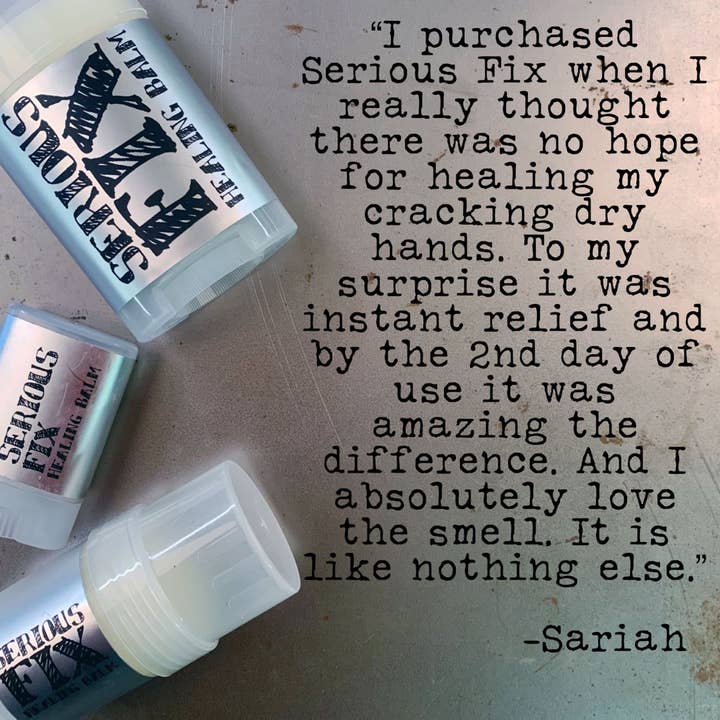 Serious Lip Balm - Wholesale Healing salve/balm/cream - Essential Oil Healing Balm - Fix for Skin and Feet, Large4