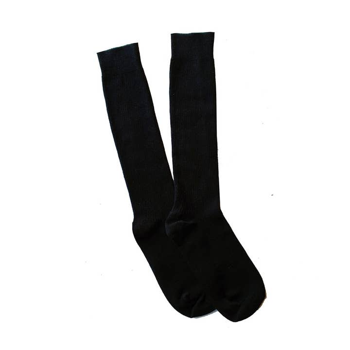 Ribbed Knee High Sock for wholesale by Lafitte