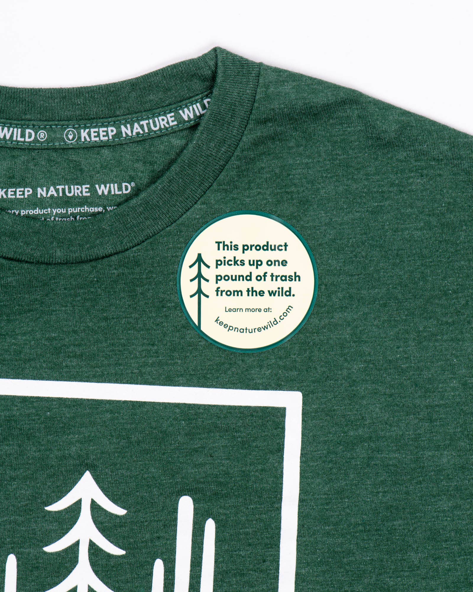 Keep Nature Wild - Wholesale Screen Printed T-Shirt - Unisex - Arizona Wilderness Unisex Tee | Heather Forest6