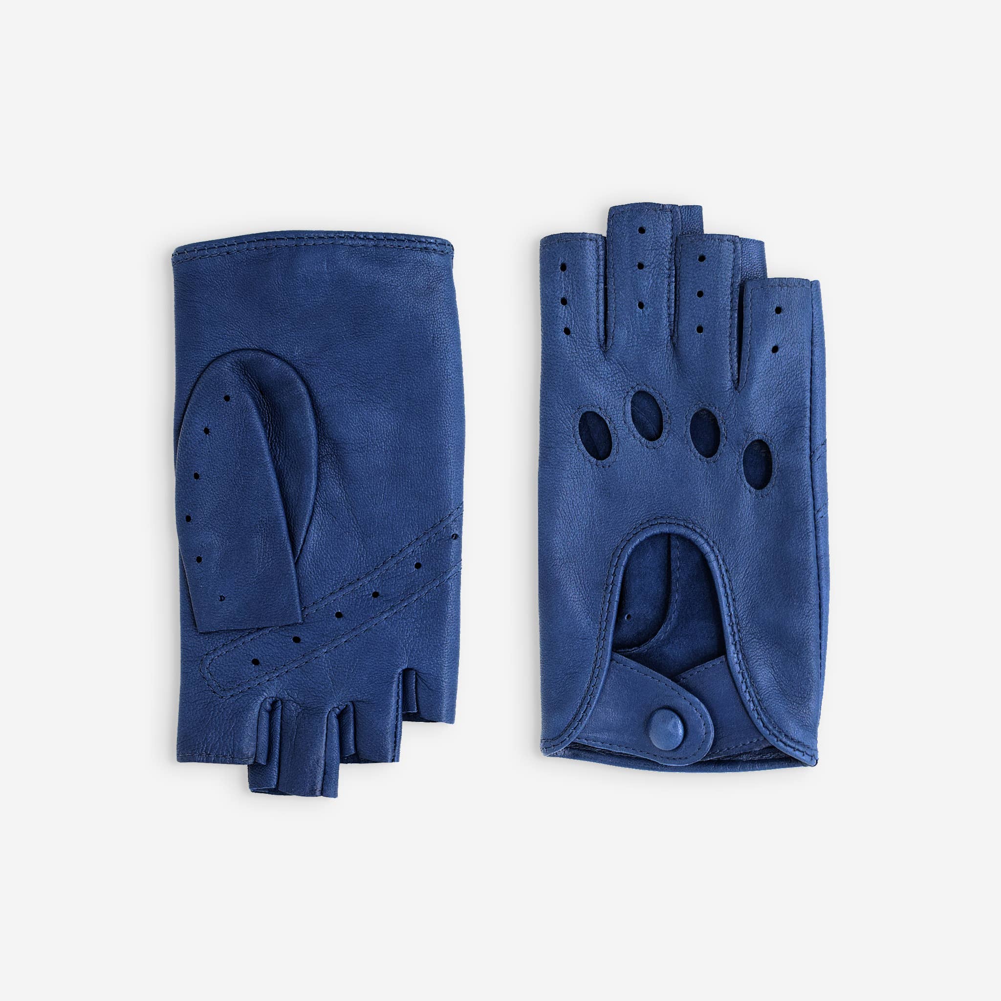 Glove Story – Großhandel Handschuhe – Damen – Fingerlose Damenhandschuhe aus Lammleder, ungefüttert – Modell conduit-21125NF4